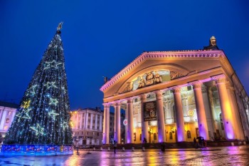 Монтаж главной новогодней ели в Калуге начнется 10 декабря