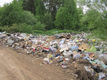 В Калужской области ликвидировали несколько свалок