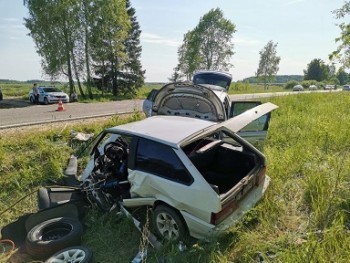 По Калугой два человека погибли в лобовом ДТП