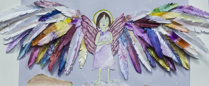 Эти ангельские раскраски для детей