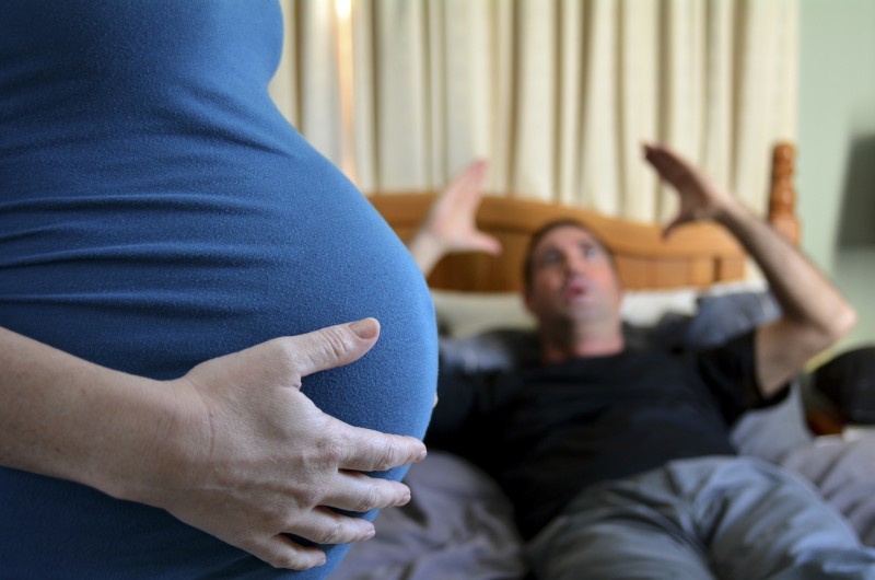 Папам на заметку, как вести себя с беременной женой