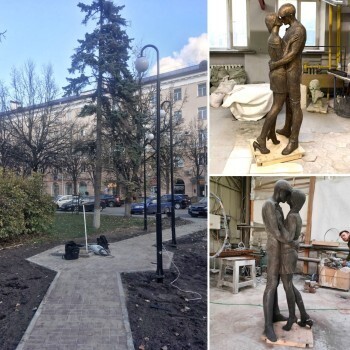 В Калуге готовится к открытию скульптура 