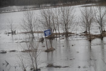 На реках Калужской области начался спад большой воды