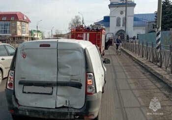 В Калужской области при столкновении автобуса и 