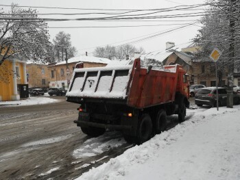 В ночь с 17 на 18 января в Калуге уберут снег на шести улицах