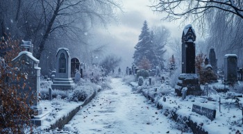 Калужанка завершила ритуал на кладбище побегом с чужим кошельком