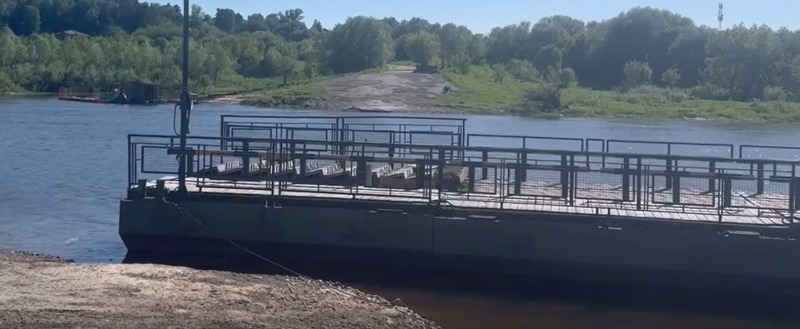 Понтонный мост в Калуге начнут монтировать 27 мая