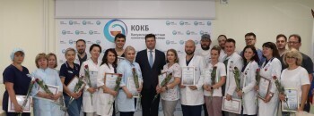 Глава городского самоуправления Калуги Юрий Моисеев поздравил медработников с праздником