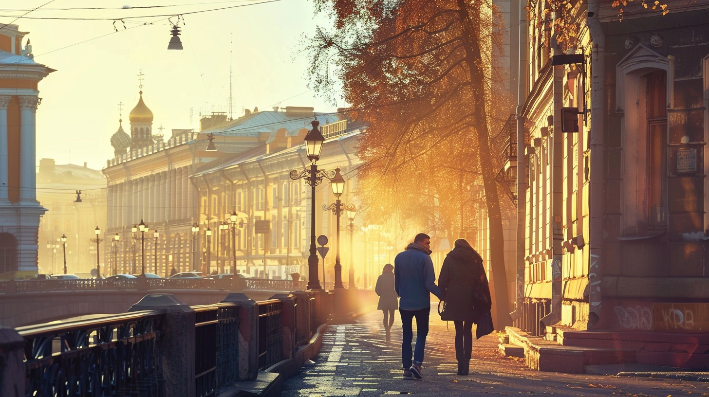 Поехали с мужем в Петербург. Я хотела культурную программу, а его  интересовали только пончики