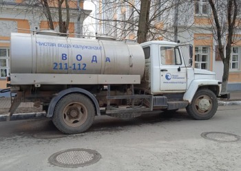 Опубликован график подвоза воды в микрорайоны северного водозабора