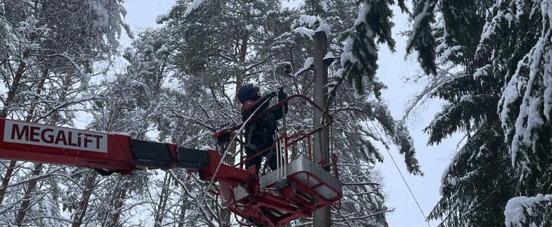 Энергетики филиала «Калугаэнерго» готовятся к работе в условиях непогоды