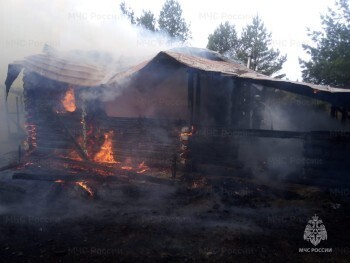 На пожаре в Калужской области погибли два человека