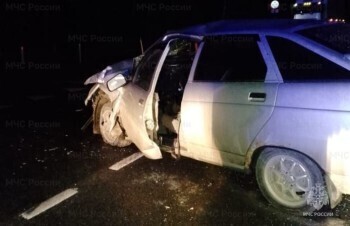 В Калужской области при столкновении двух автомобилей пострадали два водителя