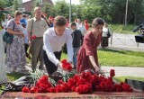 В Калужской области на территории мемориального комплекса деревни Кузьминичи открыт памятник воинам – защитникам