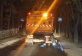 В Калуге дорожные службы подметают и моют дороги и тротуары
