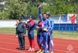 Команда калужского МЧС взяла серебро соревнований по пожарно-спасательному спорту