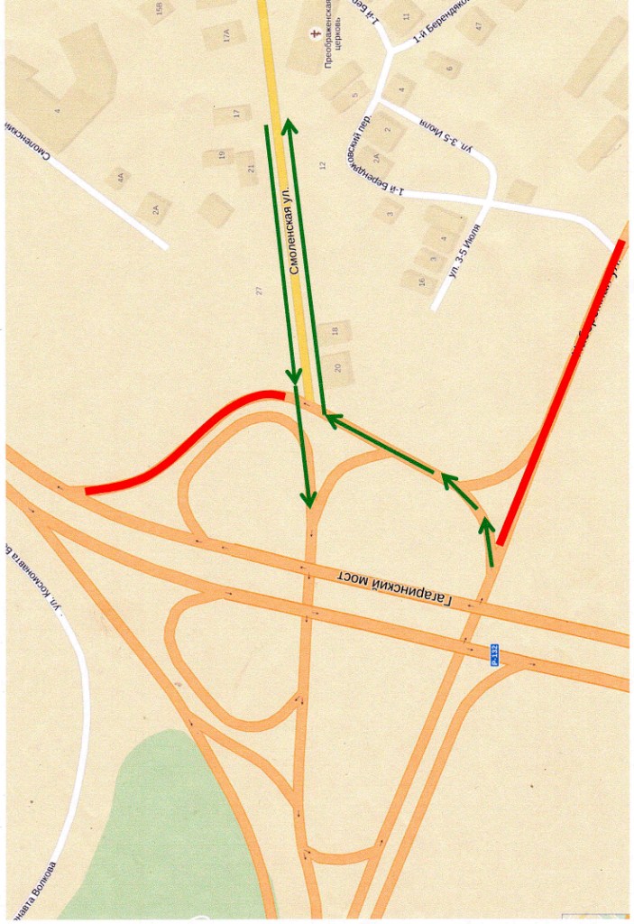 Северный обход калуги схема с развязками на карте